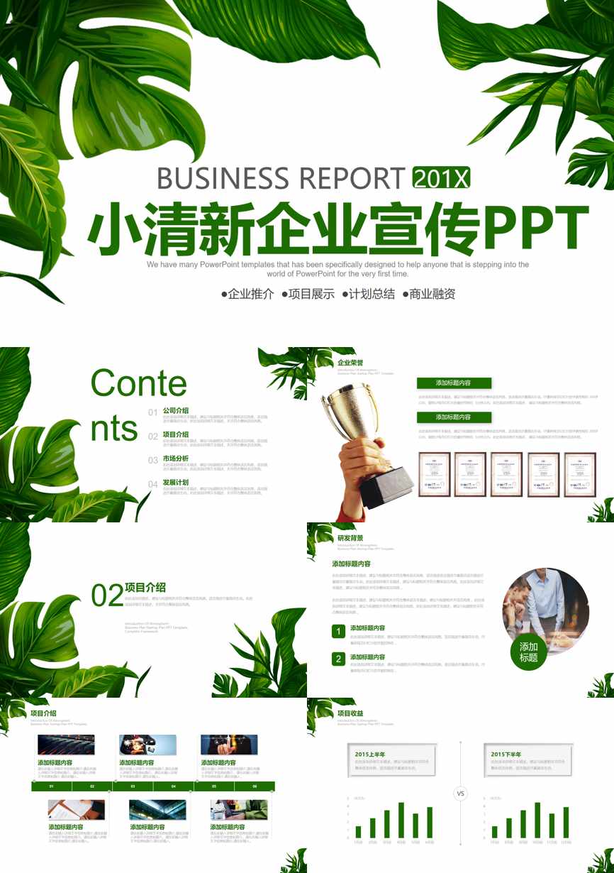 介绍宣传 (50)企业宣传PPT模板